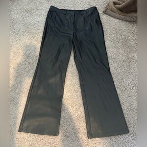 Halogen Faux Leather Pants Size 12 SEE DETAILS AND PICTURES